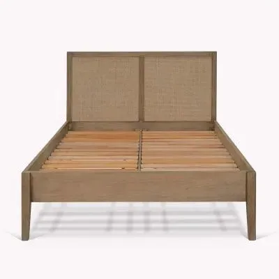 Chesterton King Size Bed Frame - Natural, Rattan image