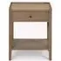 Chesterton Side Table with Drawer - Natural, Rattan