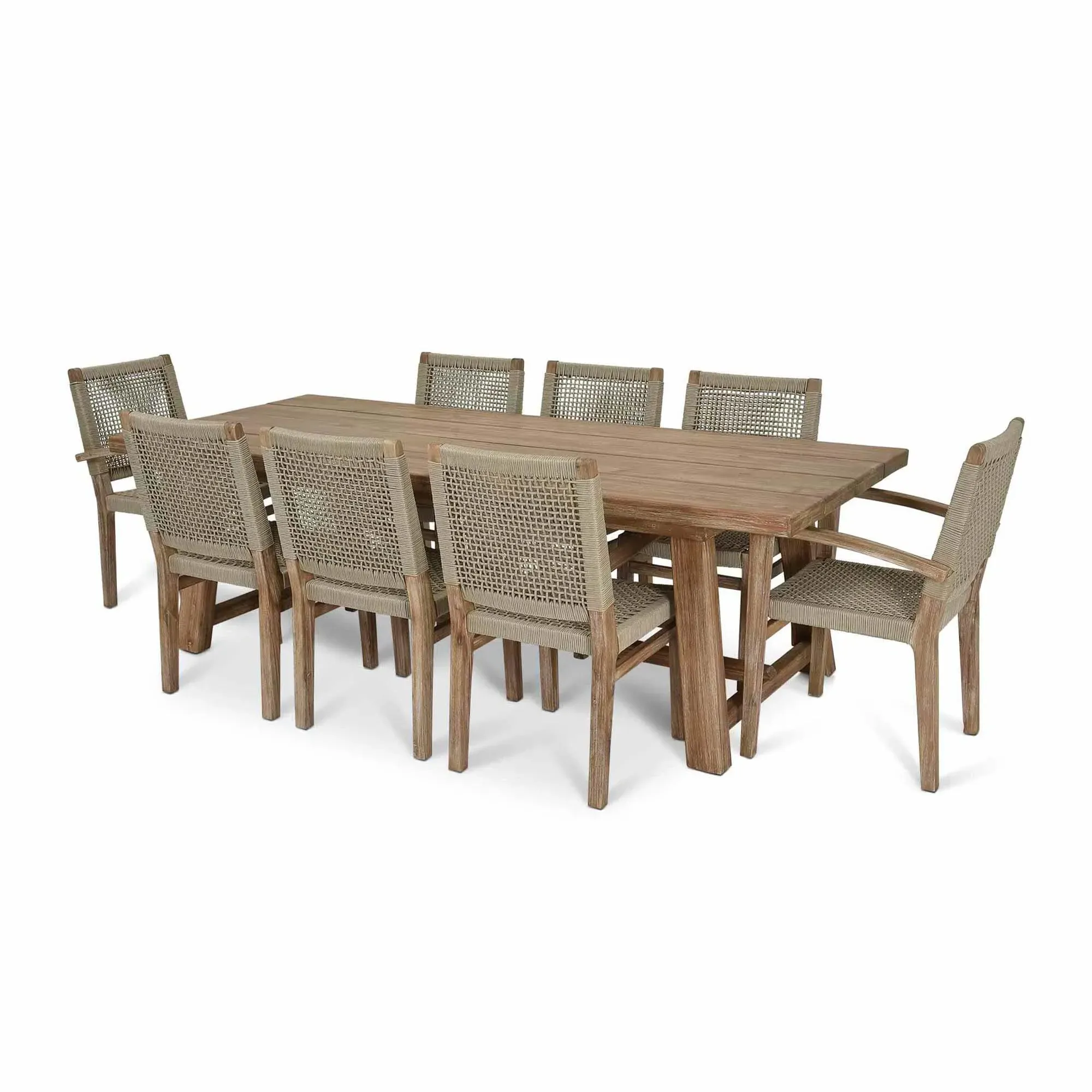 Chilford Large Dining Set - Solid Wood
