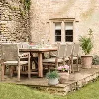 Chilford Large Dining Set - Solid Wood