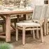 Chilford Outdoor Dining Chairs Set of 2 - Natural, Solid Wood