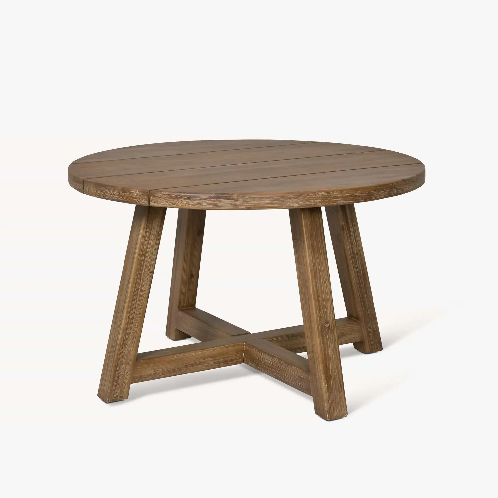 Chilford Round Dining Table - Natural, Solid Wood