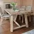 Chilford Small Outdoor Dining Table - Natural, Solid Wood