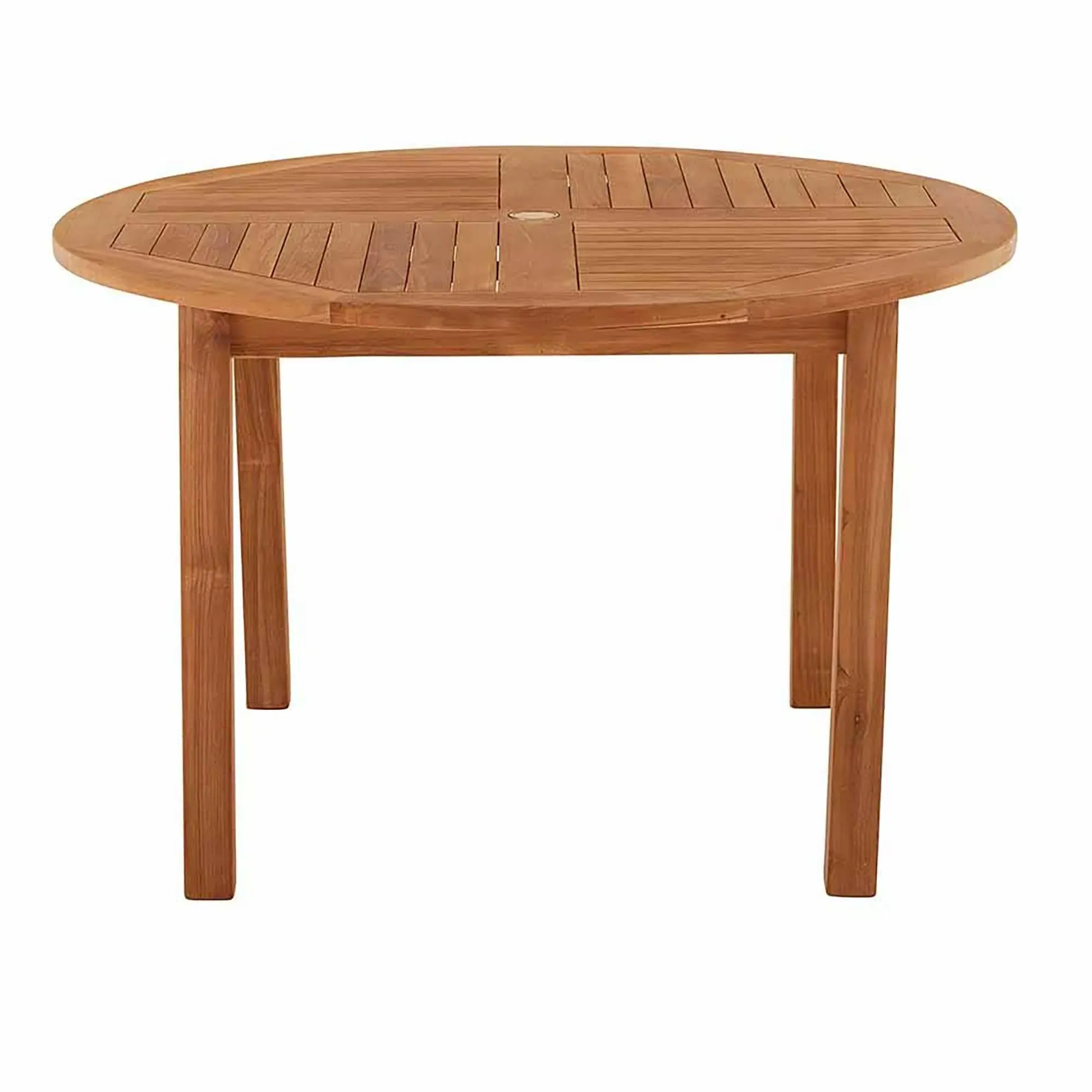 Churn Round Dining Table - Natural, Teak