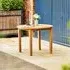 Churn Round Dining Table - Natural, Teak