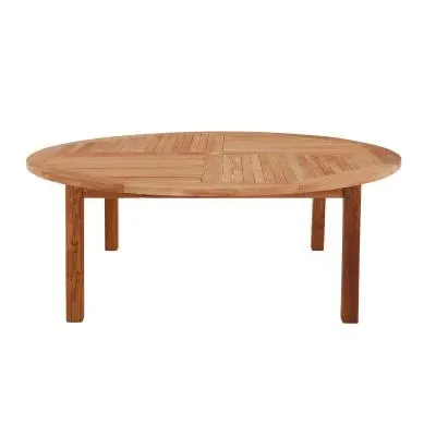 Churn Round Outdoor Table - Teak