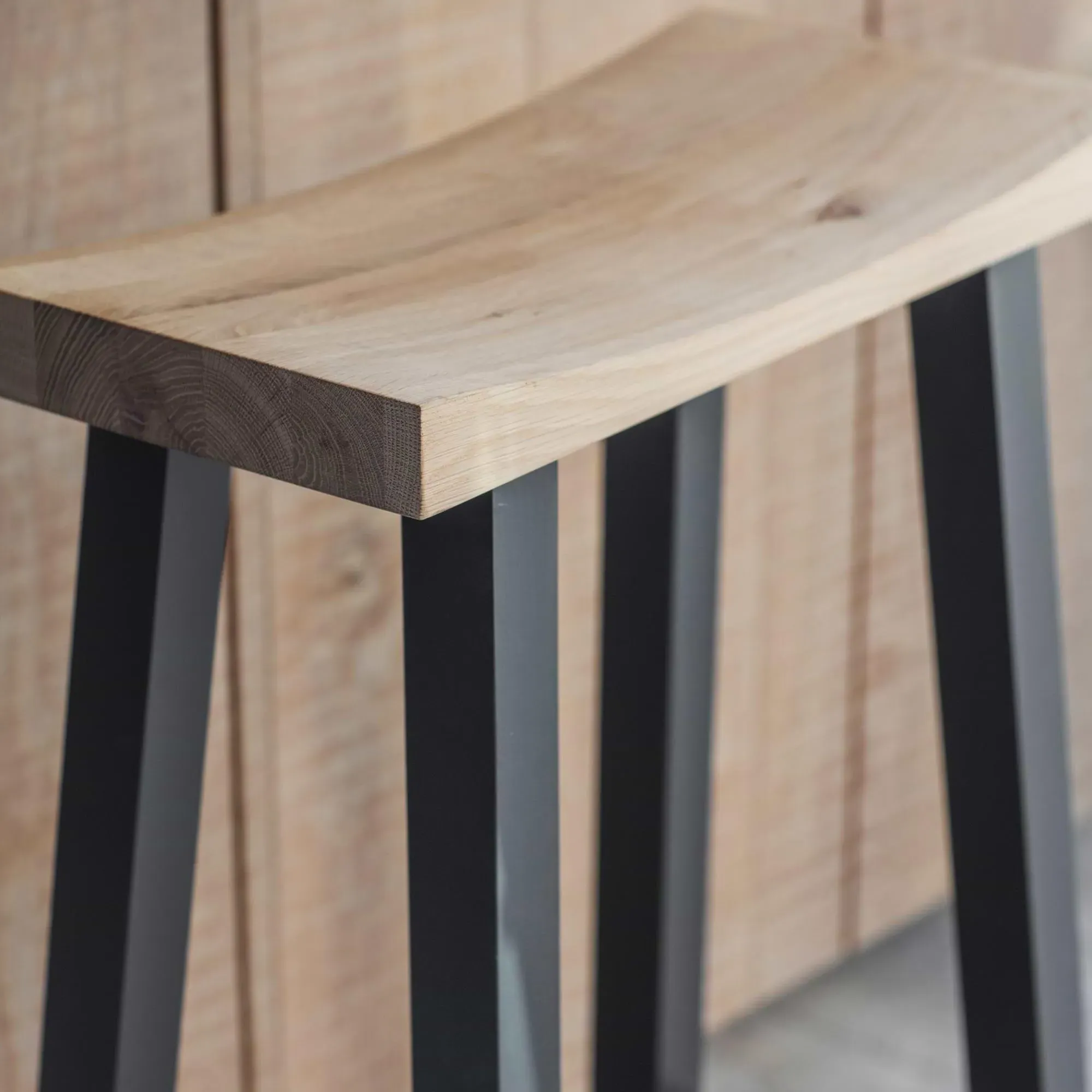 Clockhouse Bar Stool - Black, Oak