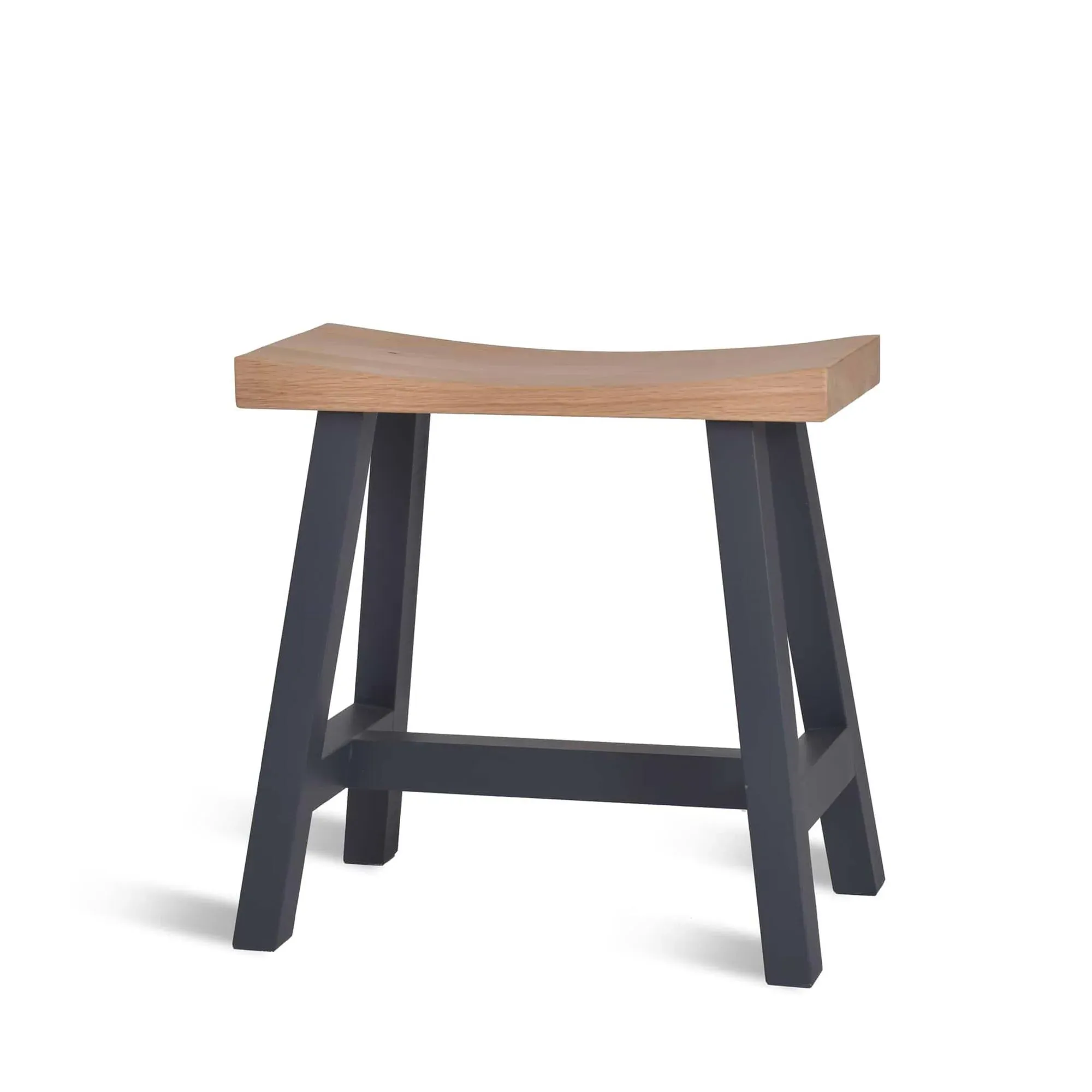 Clockhouse Stool - Black, Oak