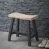 Clockhouse Stool - Black, Oak