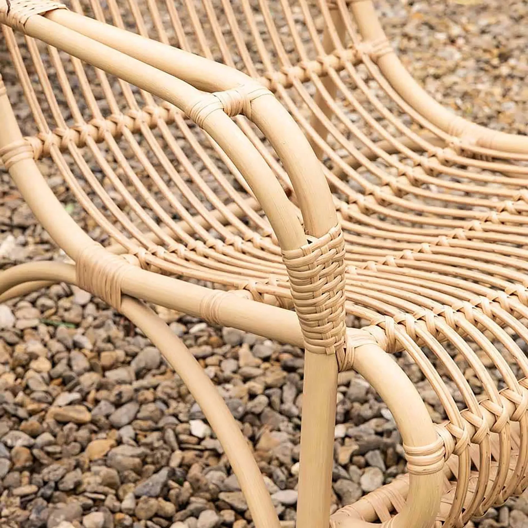 Corston Outdoor Lounge Chair - Natural