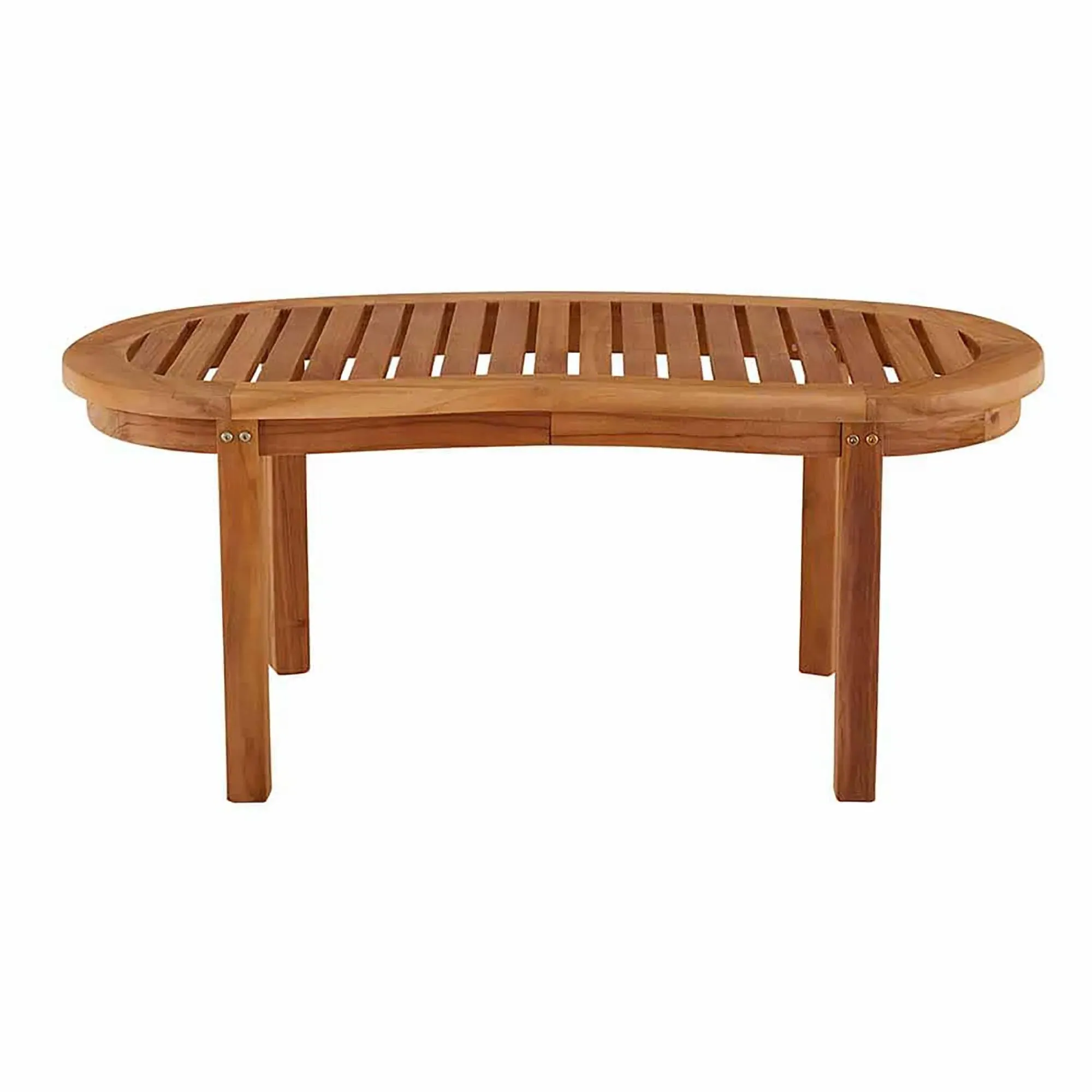 Crummock Outdoor Teak Coffee Table - Natural