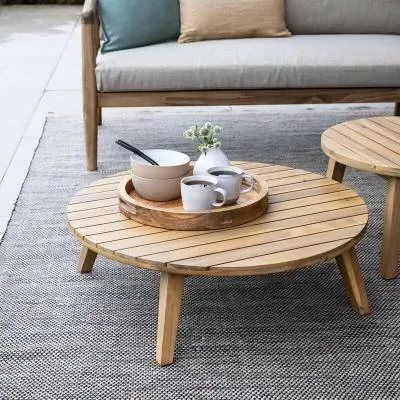Durley Large Outdoor Coffee Table - Natural