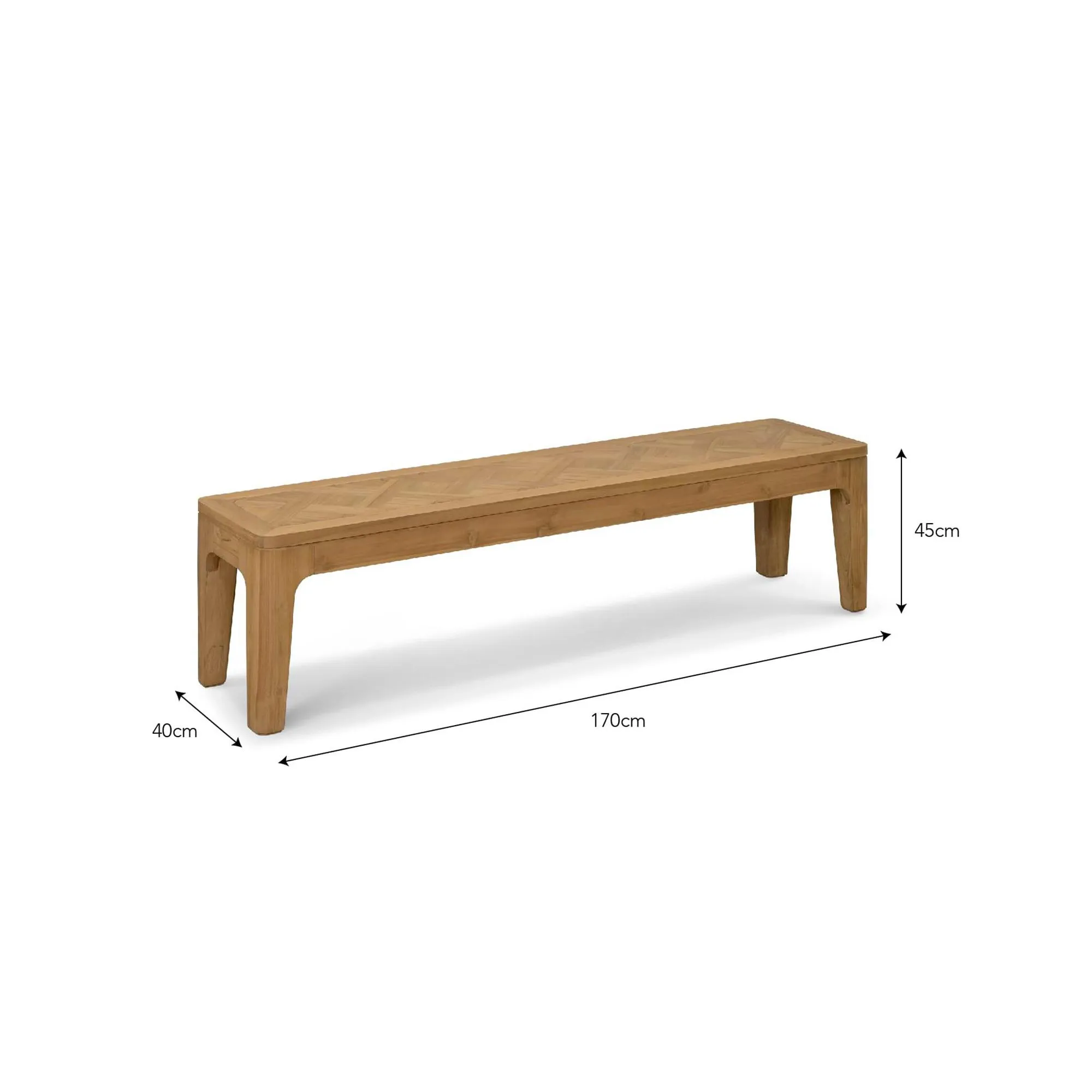 Elcot Bench - Natural