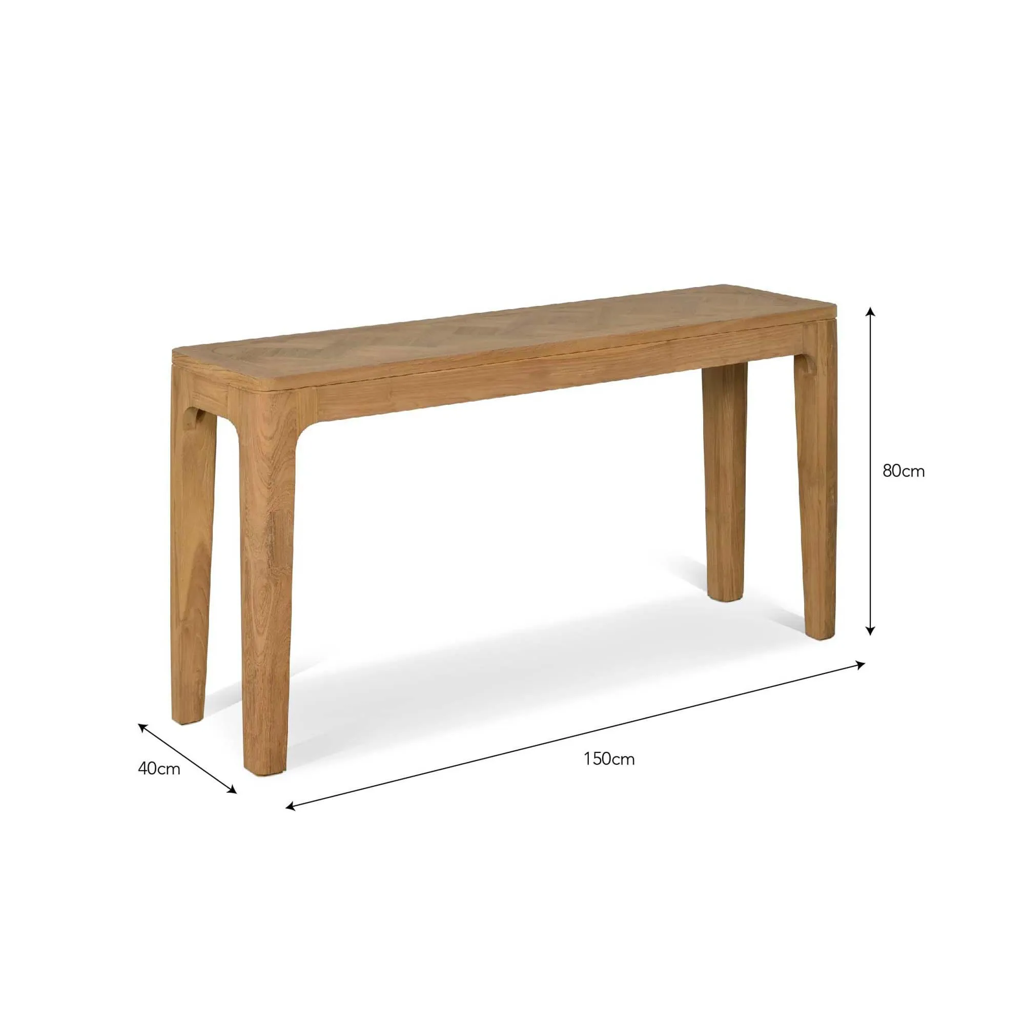 Elcot Console Table - Natural