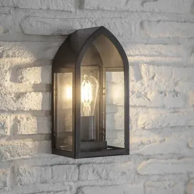 Fairford Outdoor Lantern - Black image