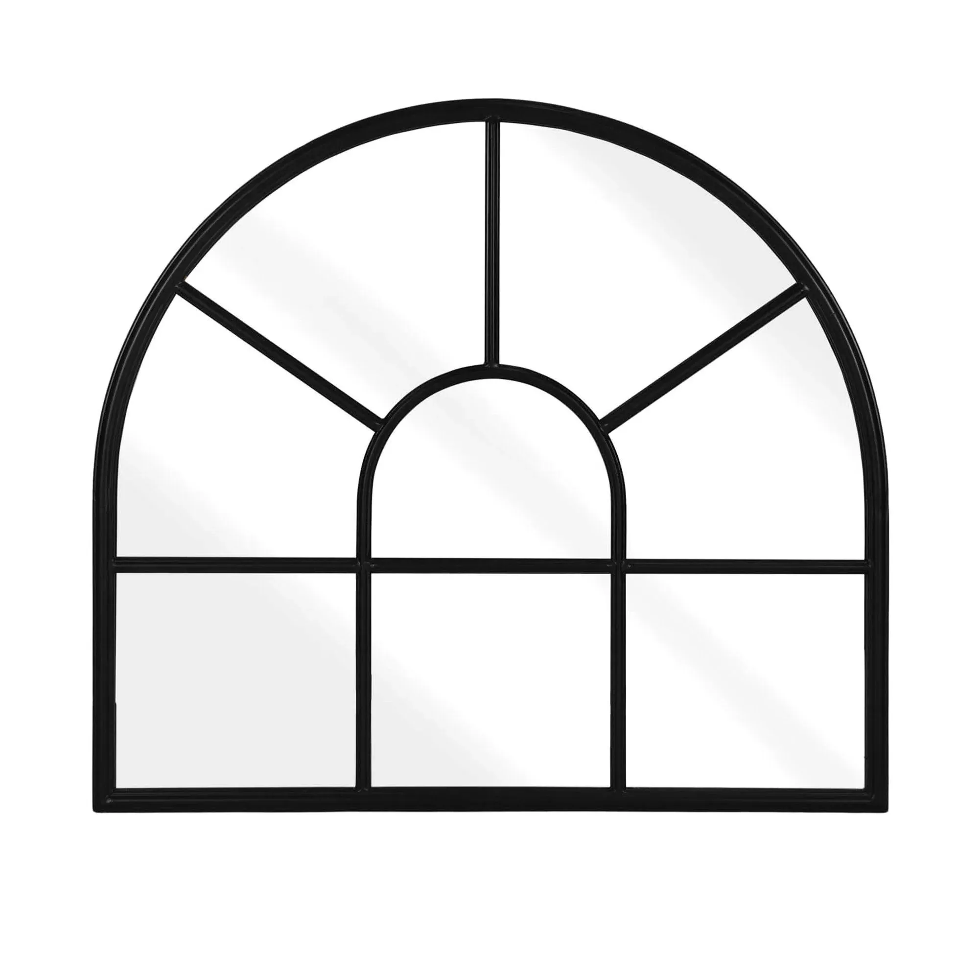 Fulbrook Arched Wall Mirror - Black