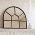 Fulbrook Arched Wall Mirror - Black