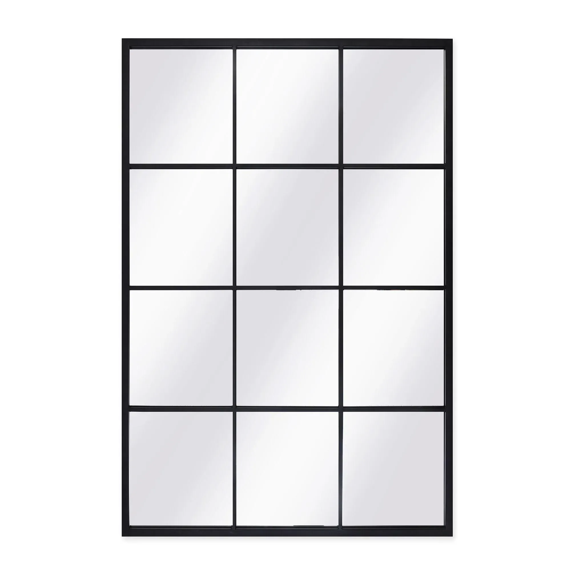 Fulbrook Rectangular Outdoor Mirror - Black