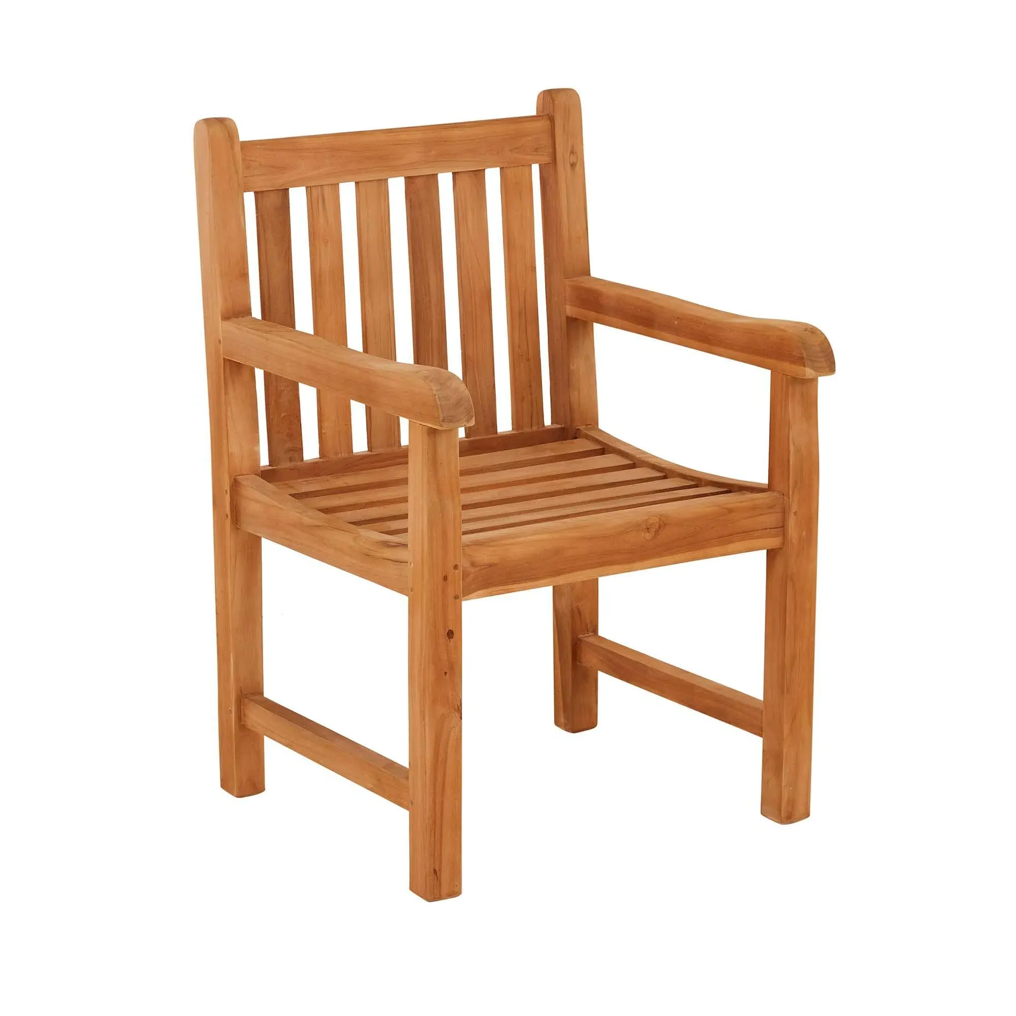 Grisdale Outdoor Teak Carver Dining Chair