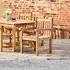 Grisdale Outdoor Teak Carver Dining Chair
