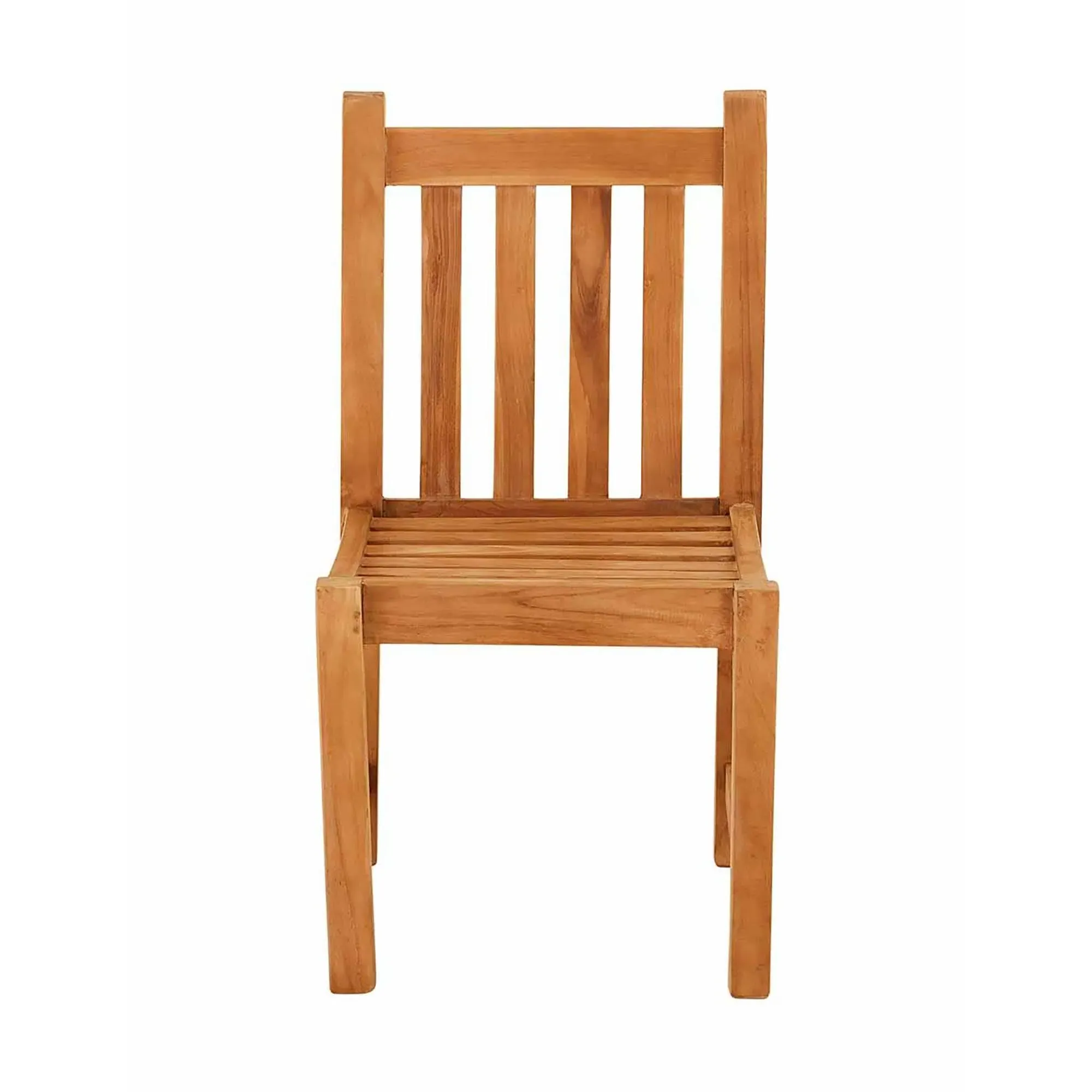 Grisdale Outdoor Teak Side Dining Chair - Natural