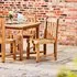 Grisdale Outdoor Teak Side Dining Chair - Natural