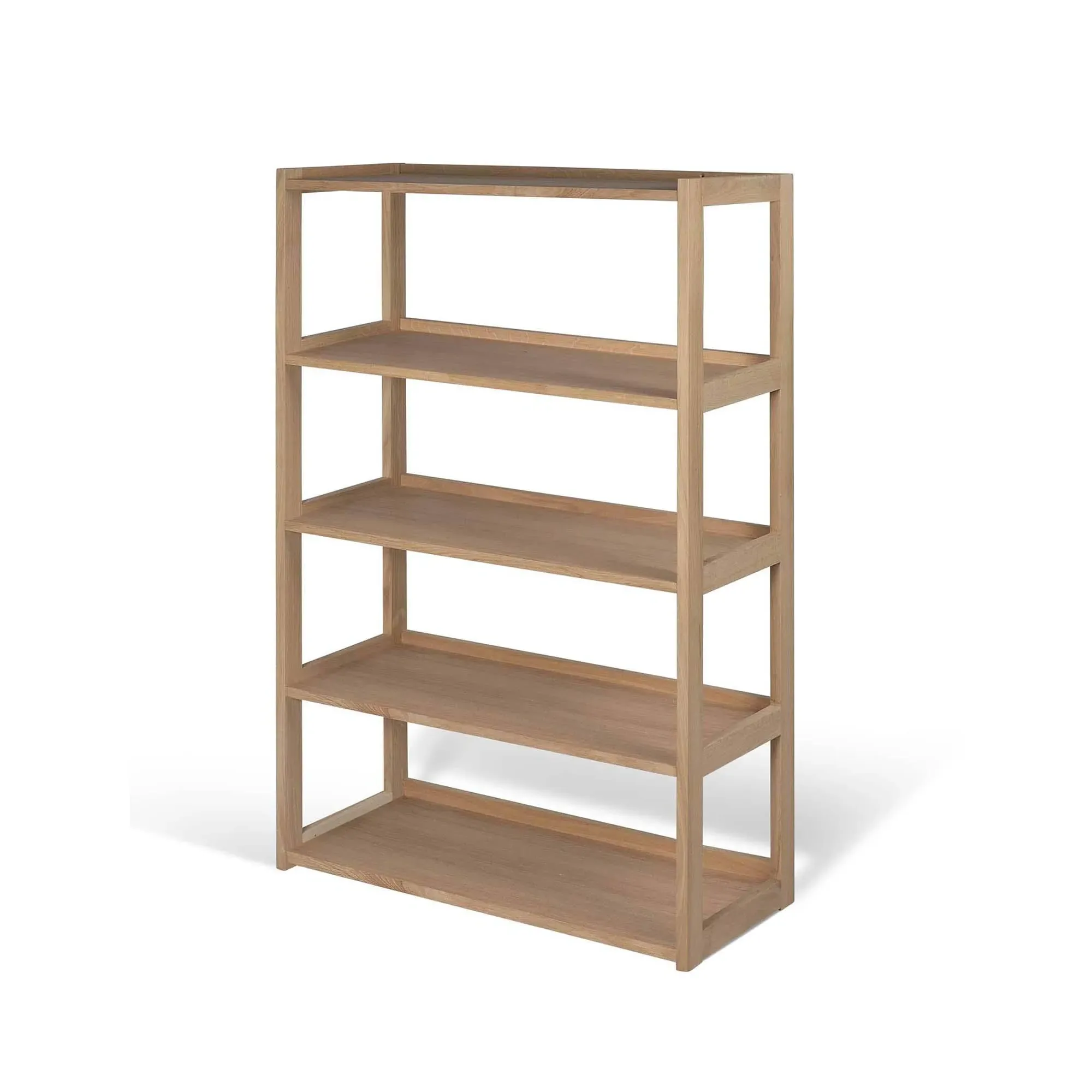 Hambledon 5 Tier Bookshelf - Natural, Oak