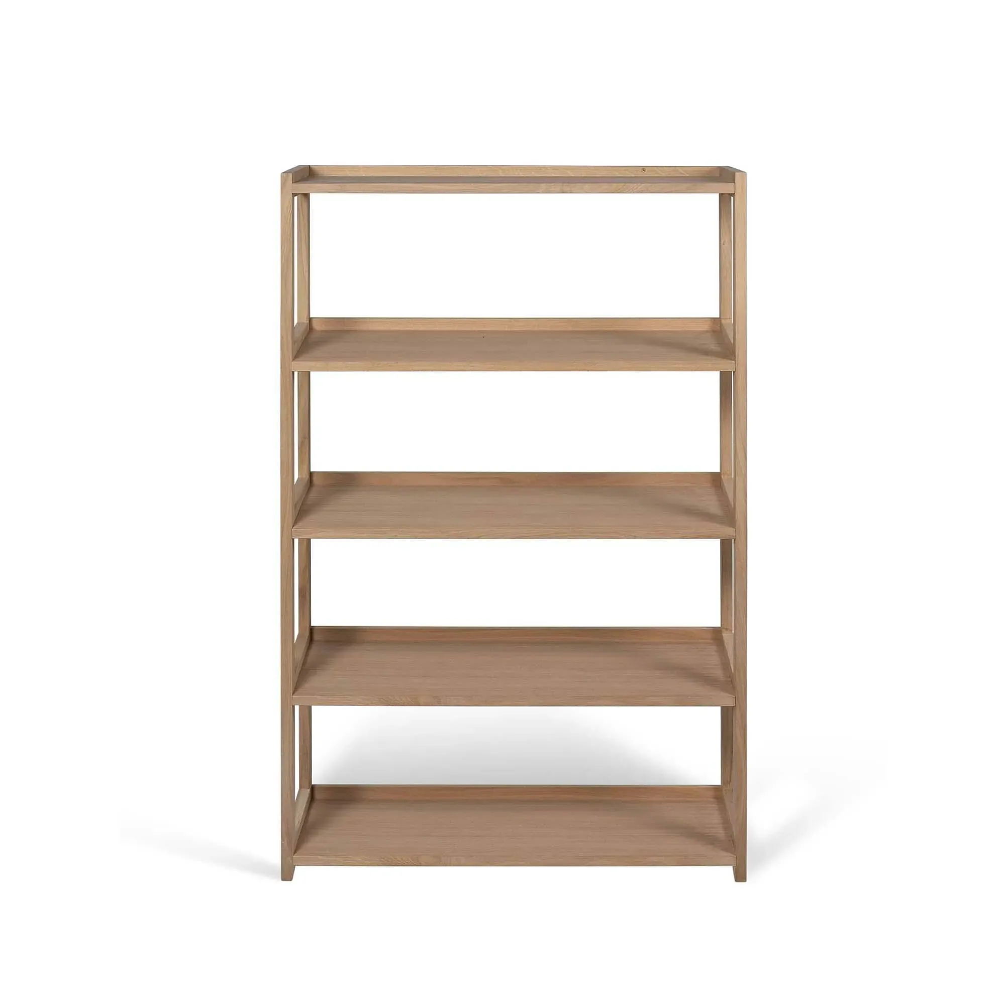 Hambledon 5 Tier Bookshelf - Natural, Oak