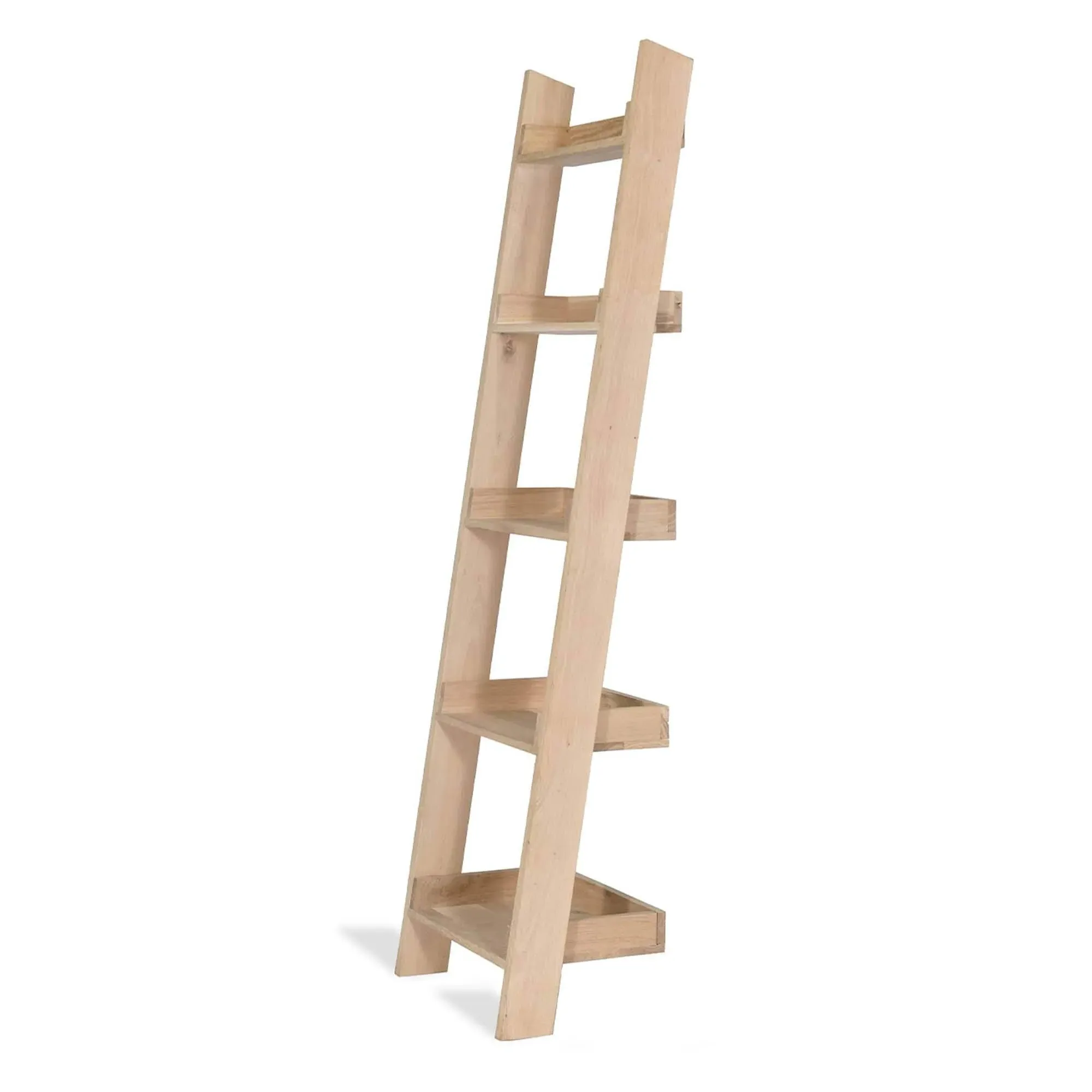 Hambledon 5 Tier Shelf Ladder - Natural, Oak