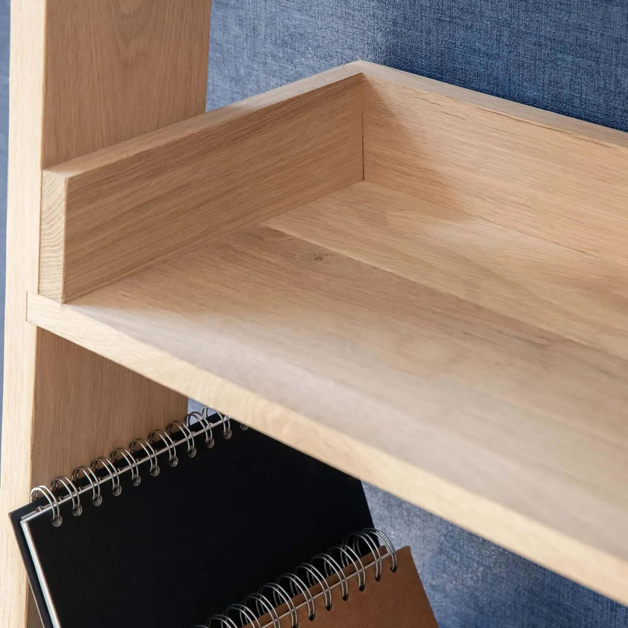 Hambledon 5 Tier Shelf Ladder - Natural, Oak