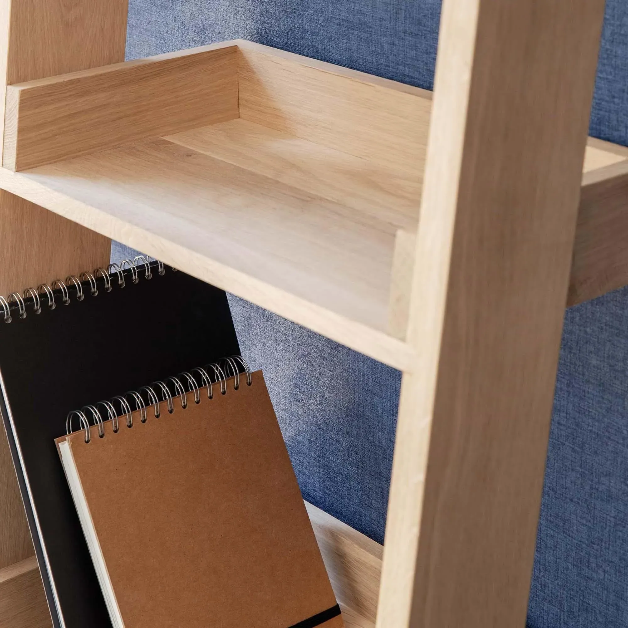 Hambledon 5 Tier Shelf Ladder - Natural, Oak