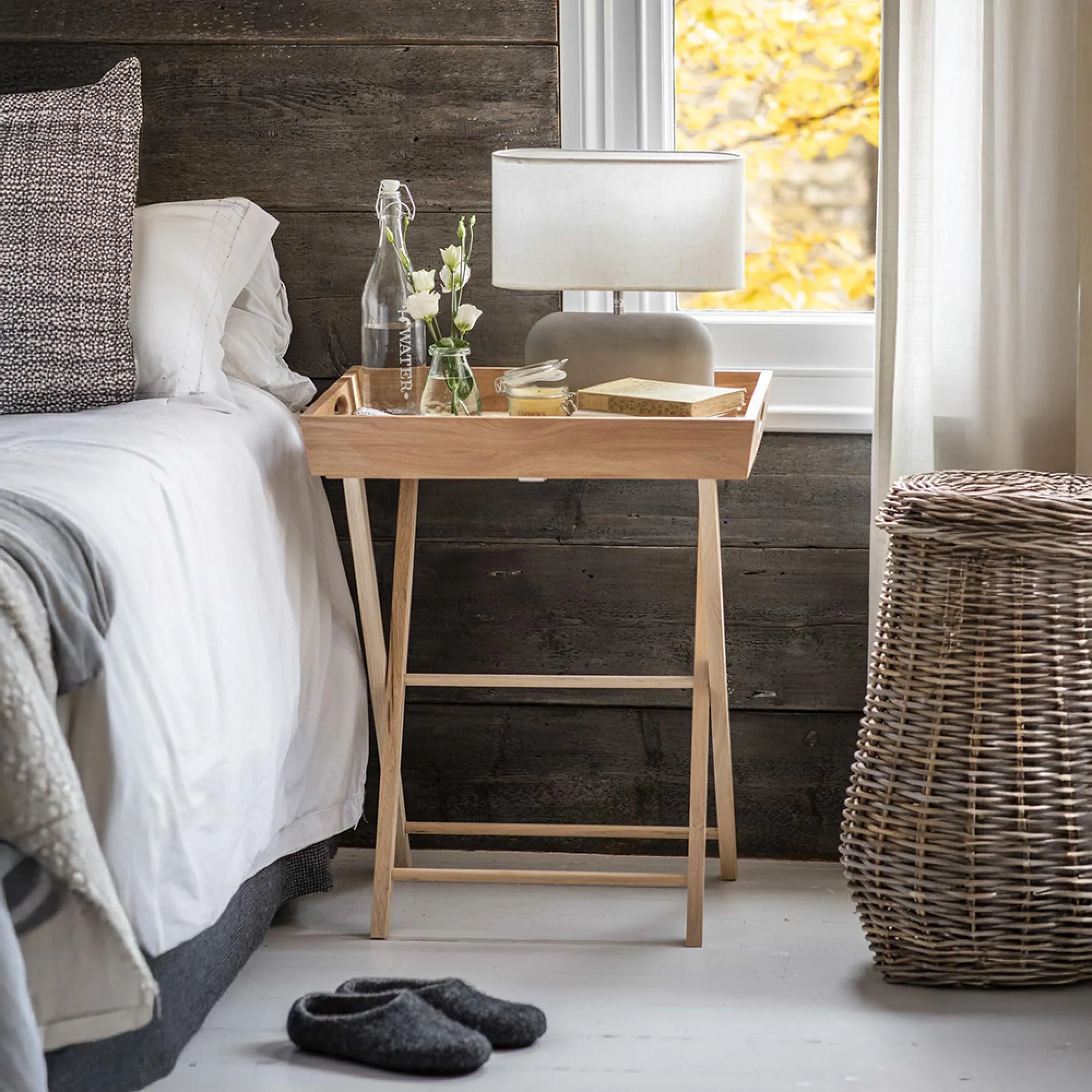 Hambledon Butlers Tray - Natural, Oak