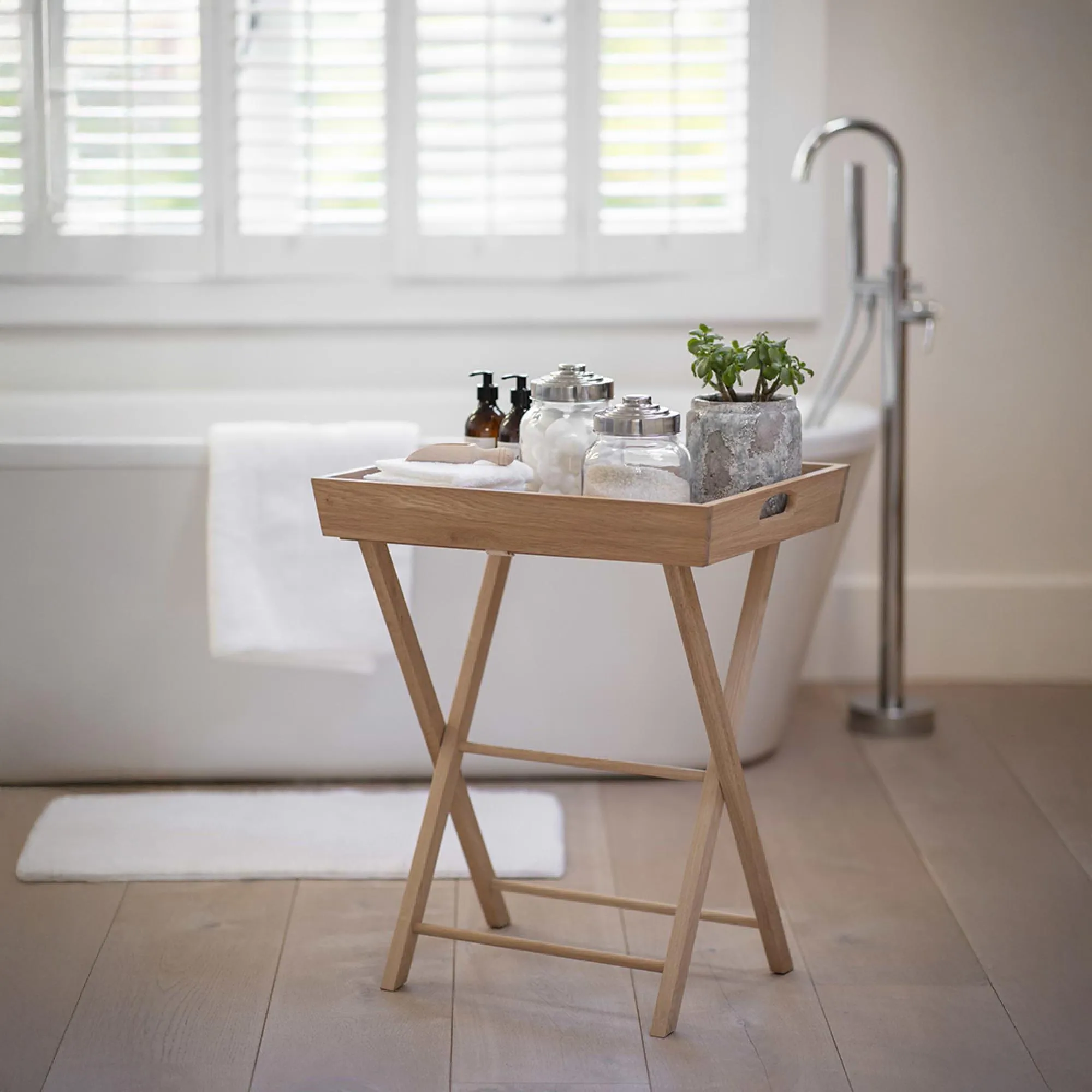 Hambledon Butlers Tray - Natural, Oak