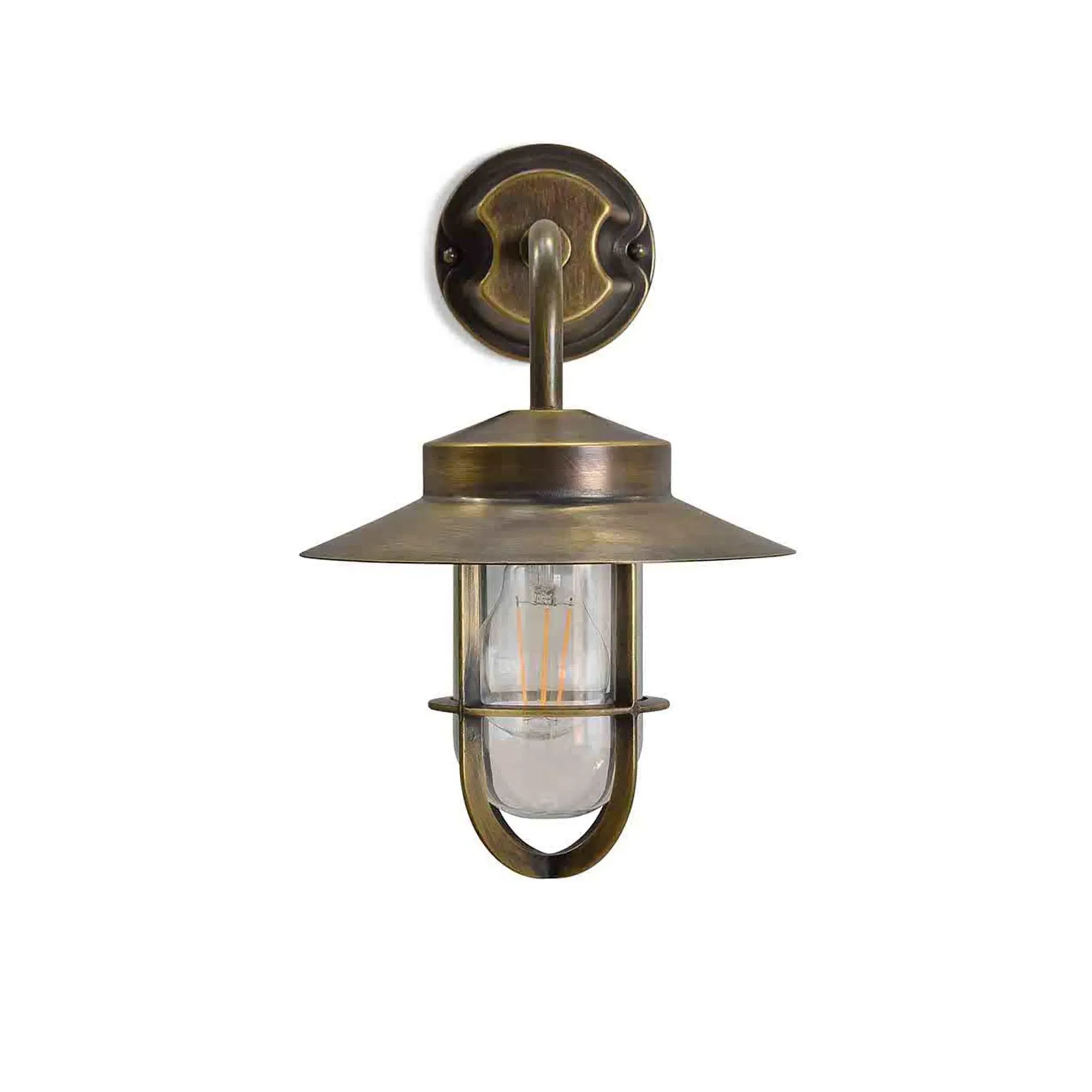 Hanwell Wall Light - Antique Brass