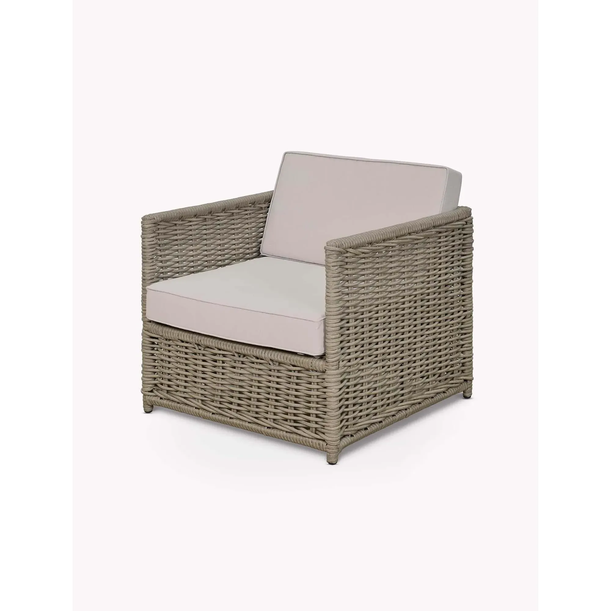Harting Outdoor Armchair - Natural, Light Rattan