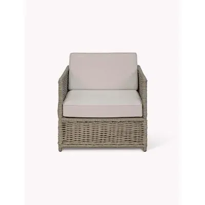 Harting Outdoor Armchair - Natural, Light Rattan