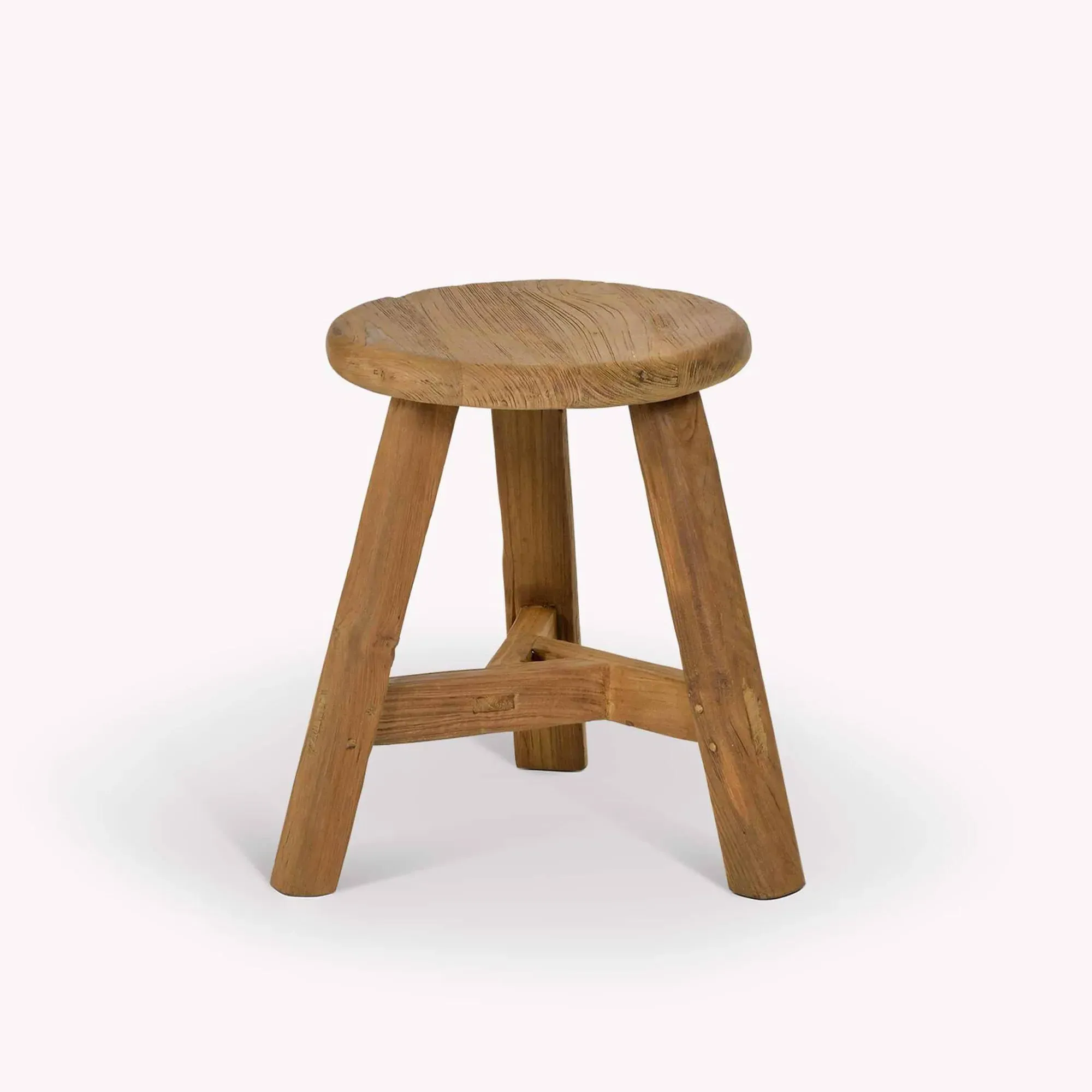 Hawthorne Outdoor Stool - Natural, Teak