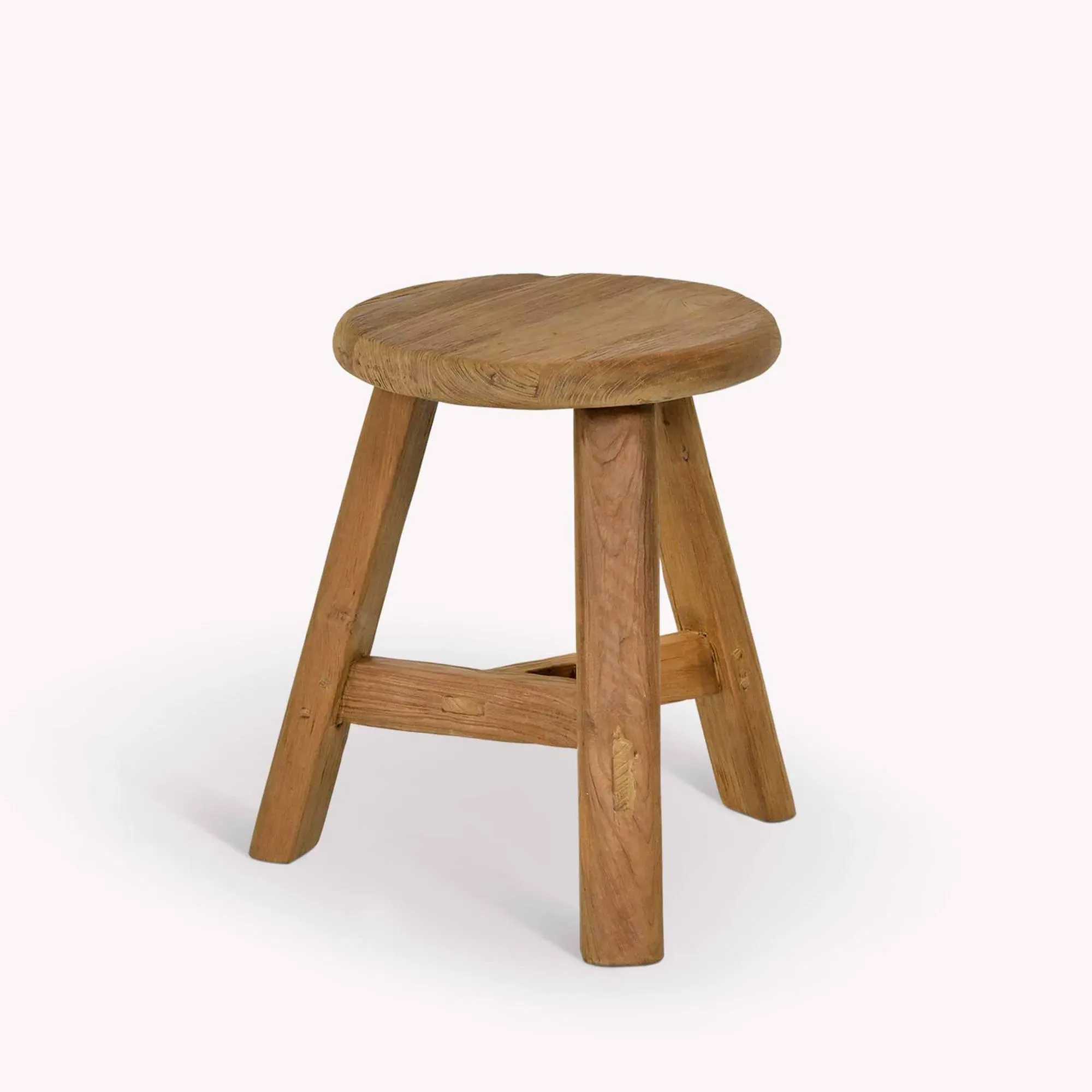 Hawthorne Outdoor Stool - Natural, Teak