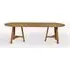 Hawthorne Oval Dining Table - Natural, Teak Wood
