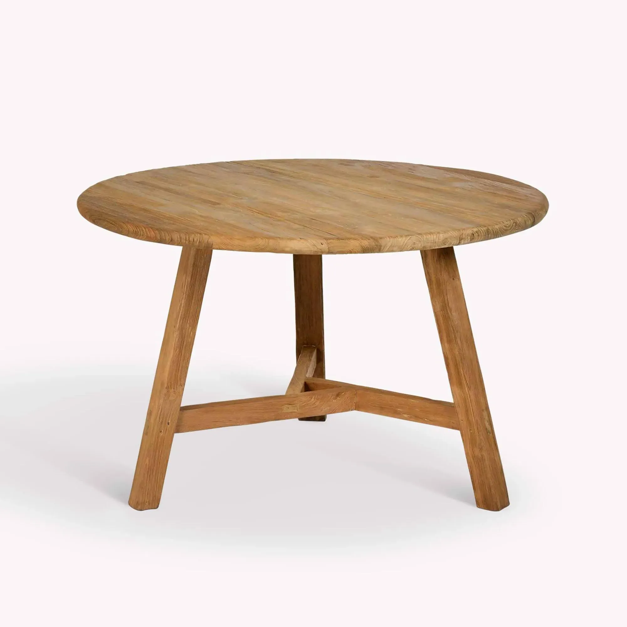 Hawthorne Round Dining Table - Natural, Teak