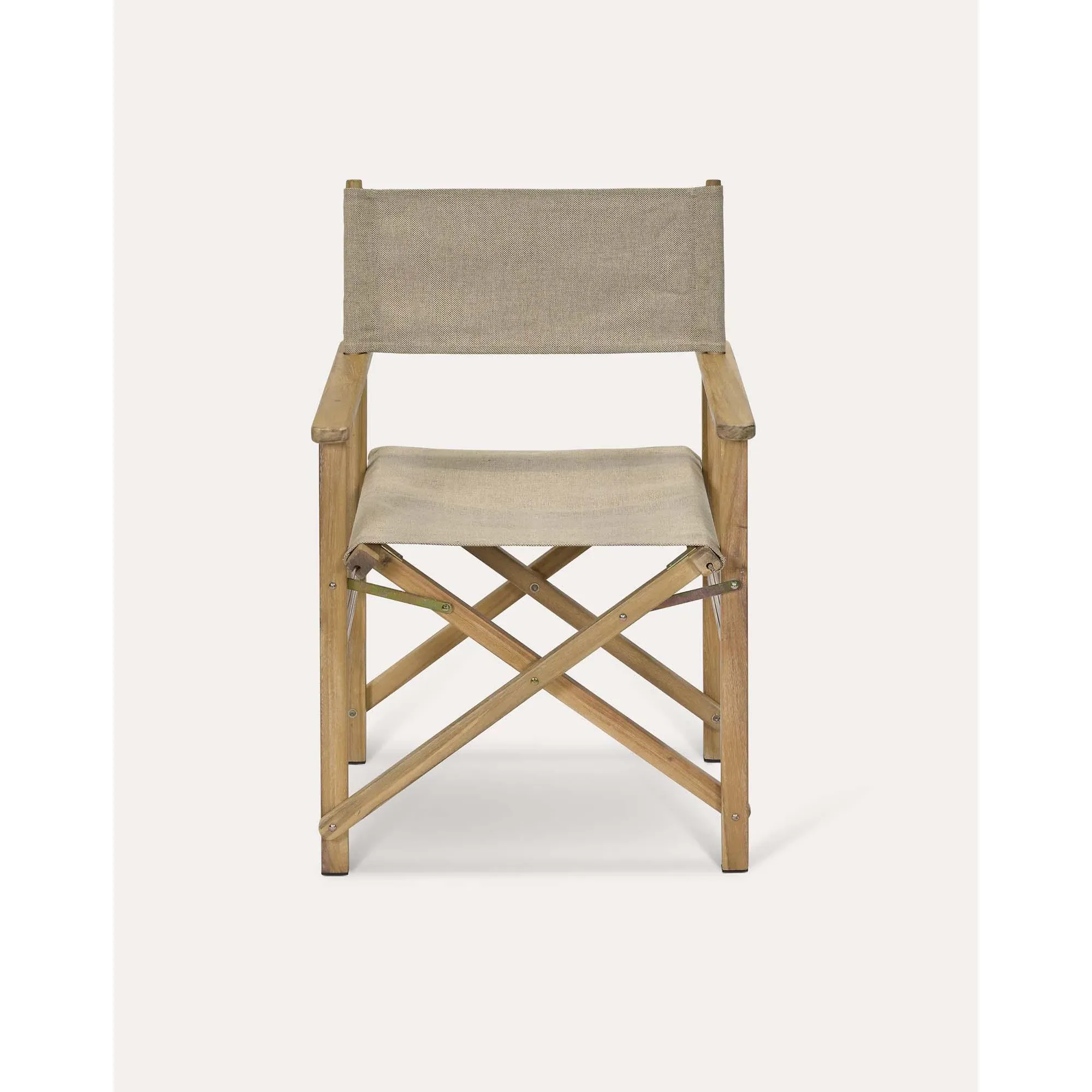 Hayle Outdoor Directors Chair - Natural