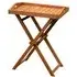 Hidcote Teak Butler's Tray with Folding Stand - Teak