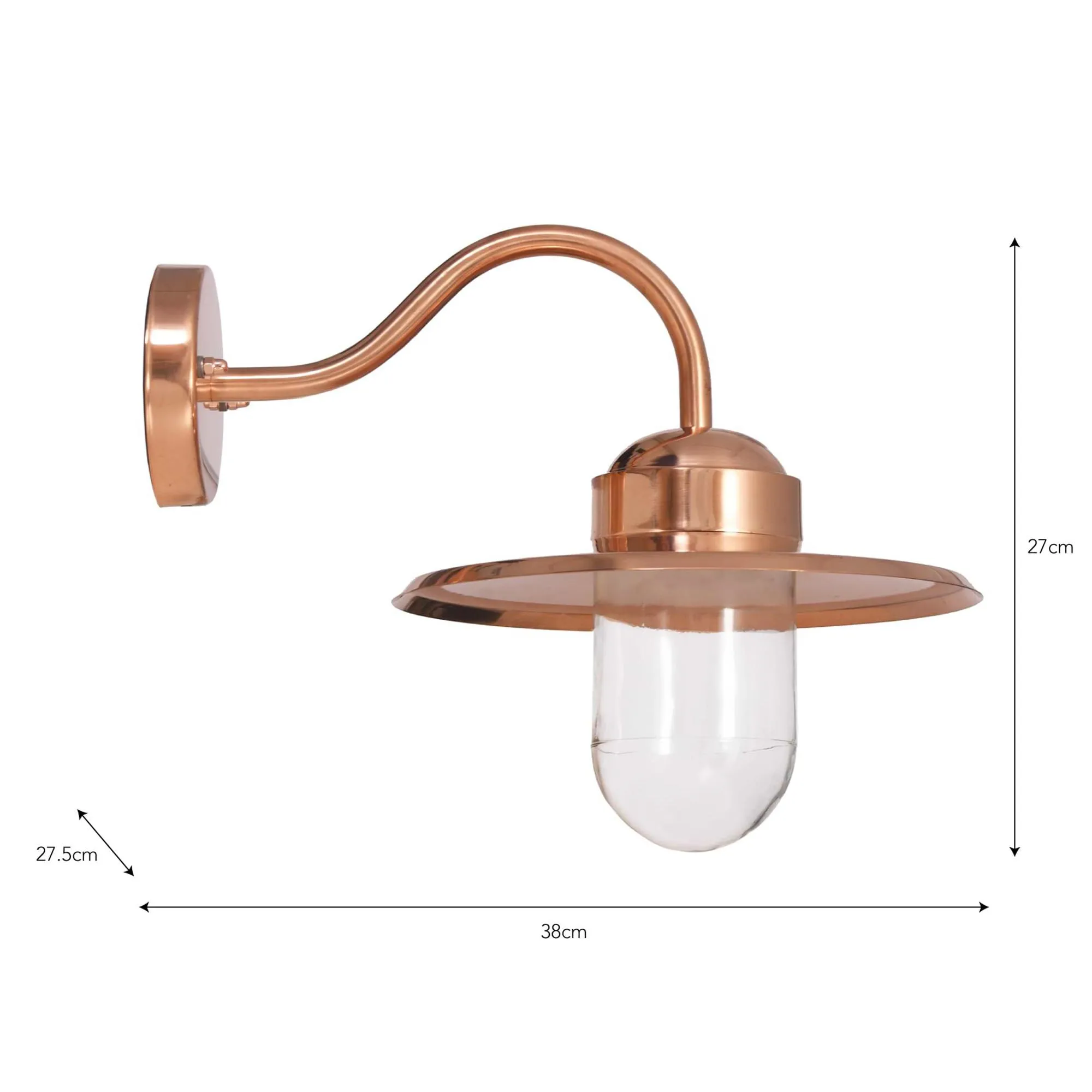 Howick Wall Light - Copper