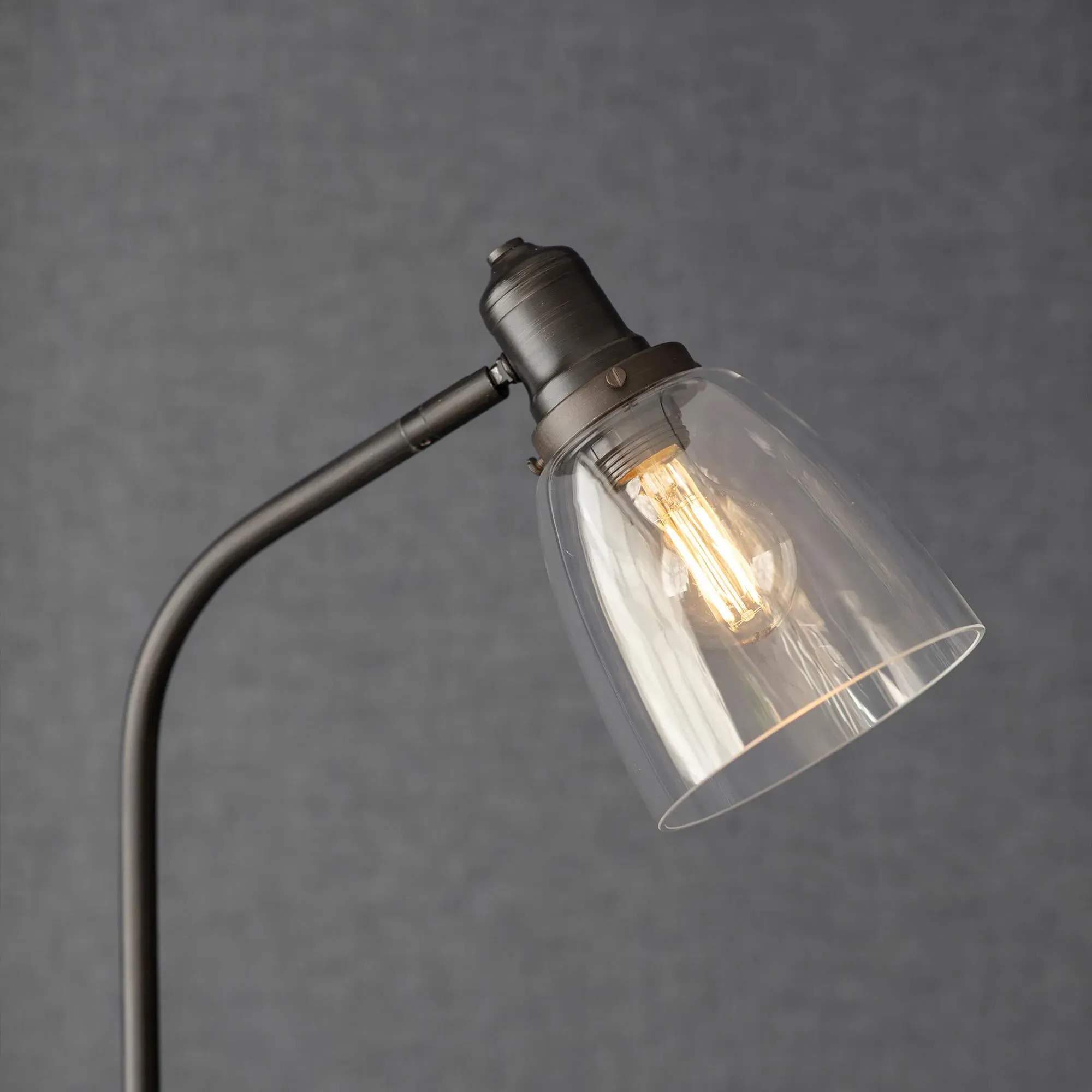 Hoxton Dome Floor Lamp - Antique Bronze