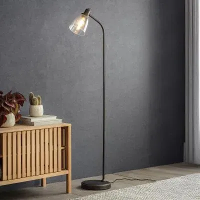 Hoxton Dome Floor Lamp - Antique Bronze
