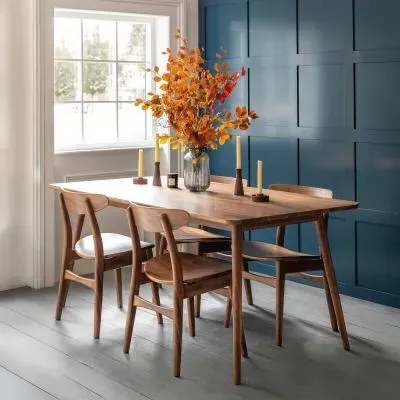 Kersoe Dining Table - Natural, Walnut image