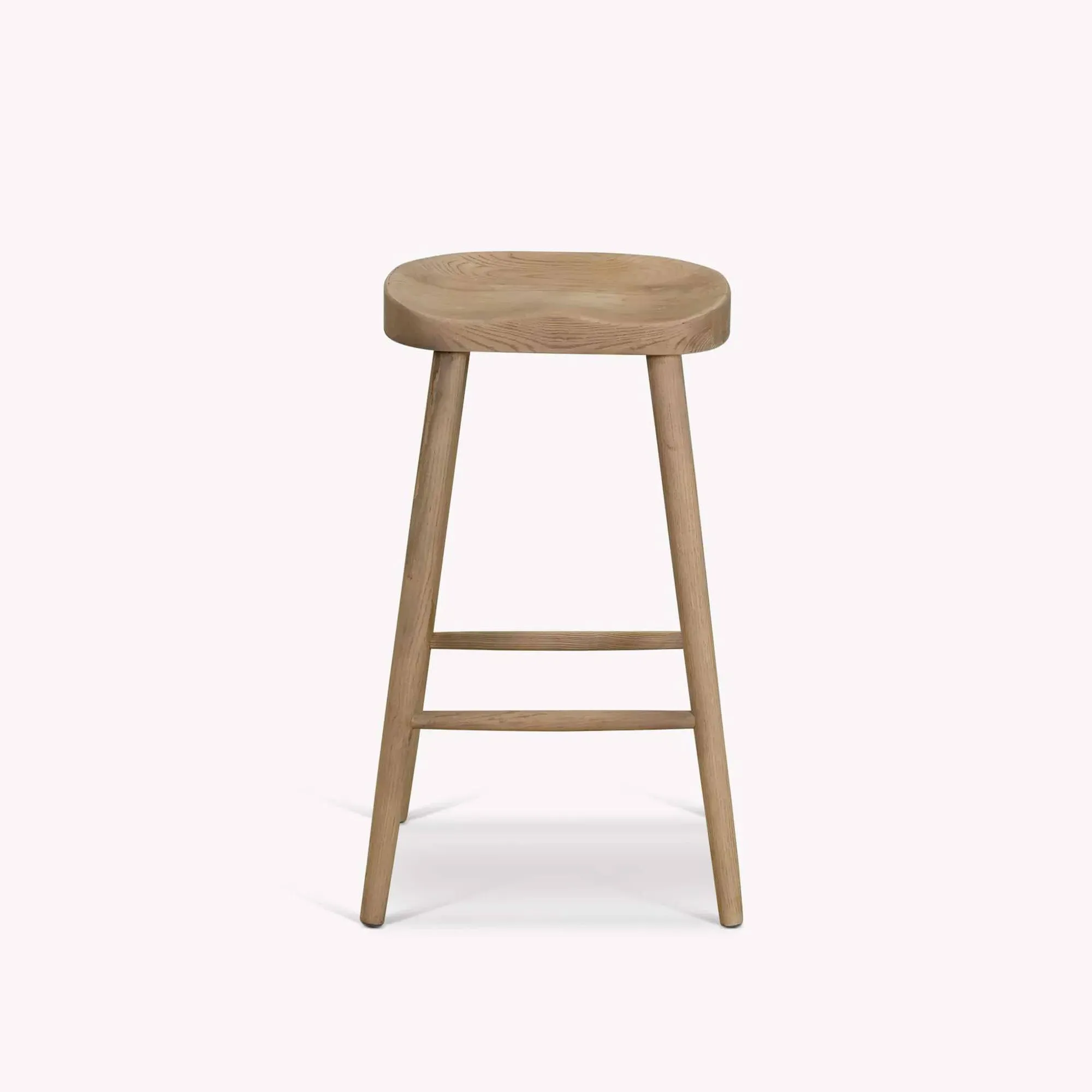 Lilley Bar Stool - Lime Wash