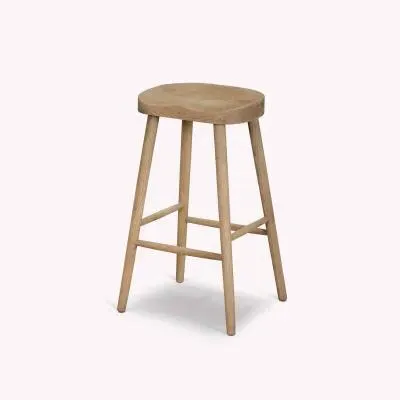 Lilley Bar Stool - Lime Wash