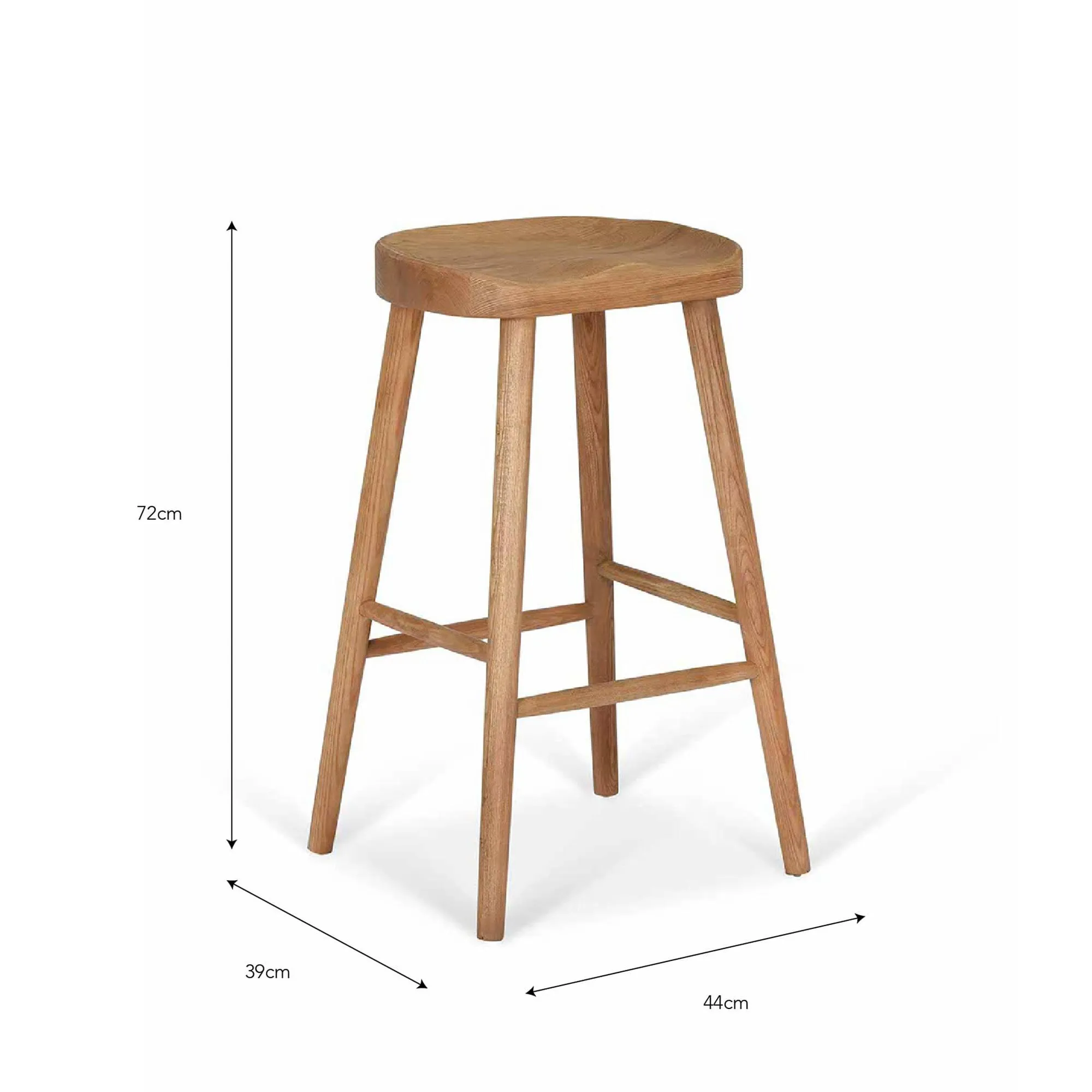Lilley Bar Stool - Natural