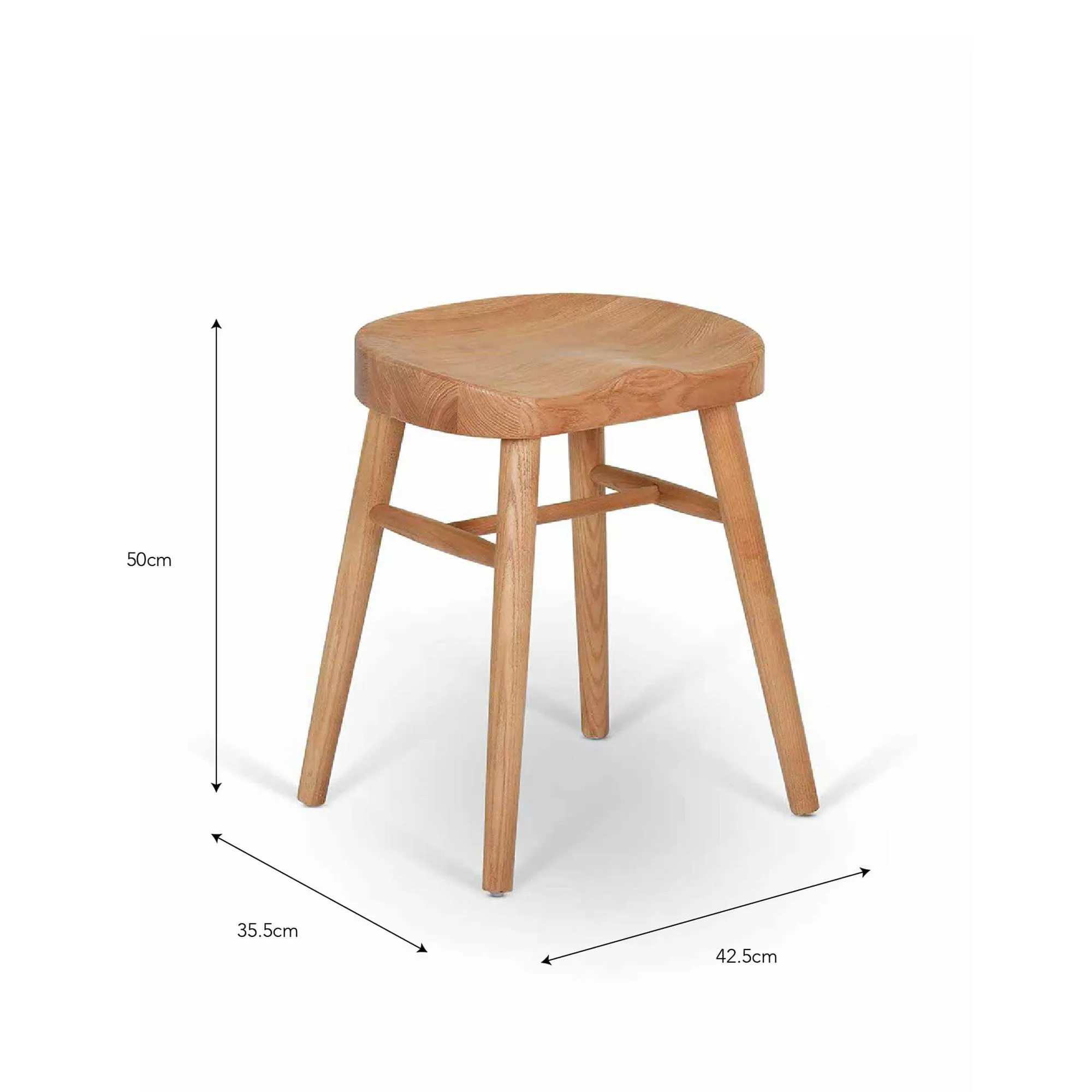 Lilley Stool - Natural